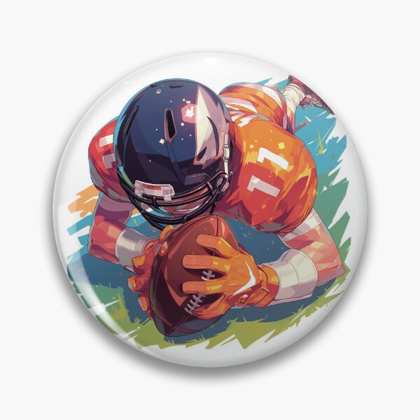 Item preview, football designed and sold by Stickermagician.
