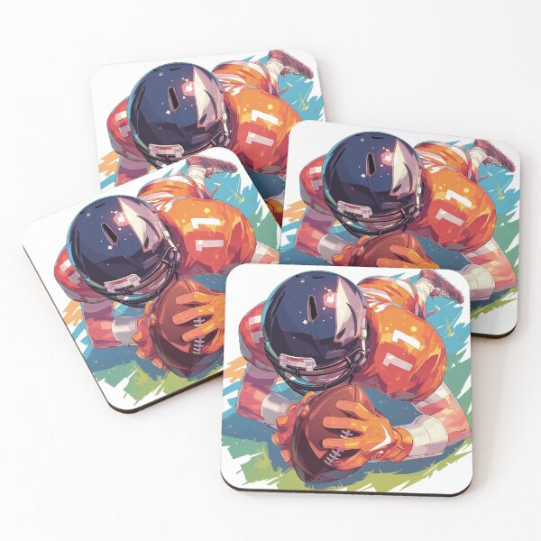 Item preview, football designed and sold by Stickermagician.