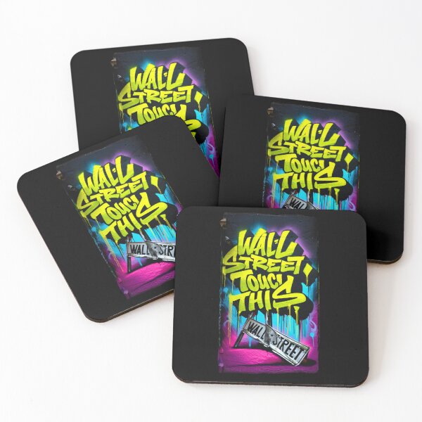 Item preview, Wall Street Cant Touch This Crypto Graffiti designed and sold by RadDeck.