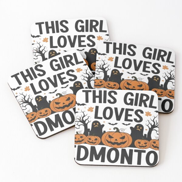 Aperçu de l'œuvre Cette fille adore Edmonton. Édition Halloween. créée et vendue par ThisGirlloves.
