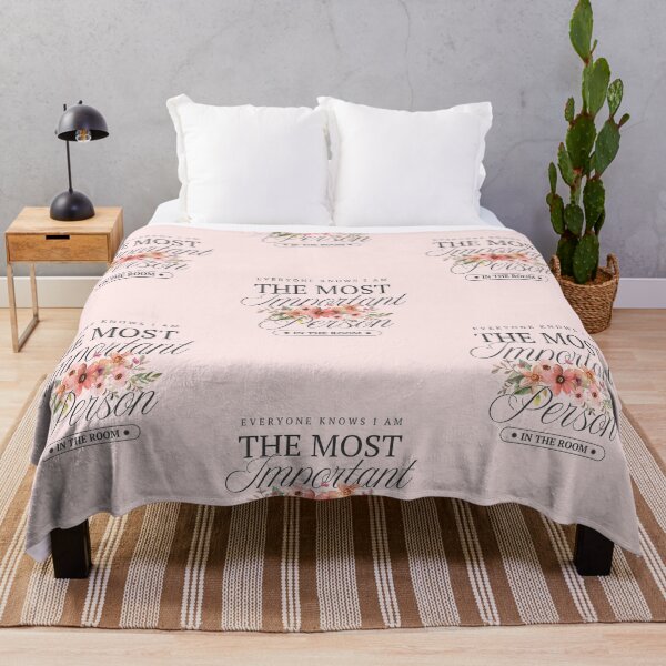 Item preview, Most Important Person in the Room Watercolor pink floral designed and sold by Neeshki.