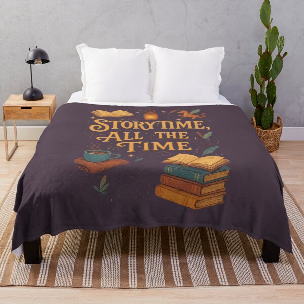 Item preview, Story Time All The Time designed and sold by ShirtsforSnacks.