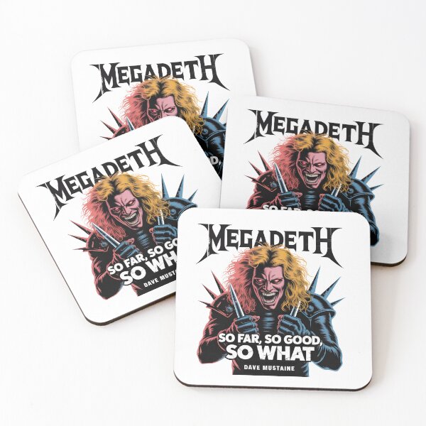 Item preview, Megadeth So Far So Good So What, Dave Mustaine designed and sold by graphic-genie.