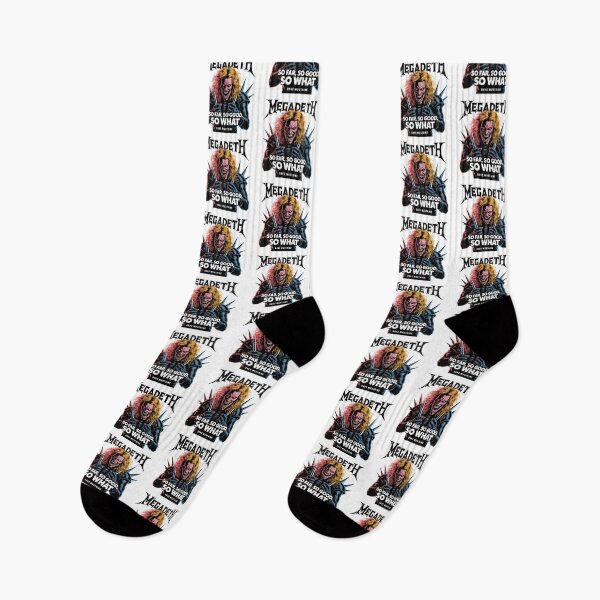 Item preview, Megadeth So Far So Good So What, Dave Mustaine designed and sold by graphic-genie.