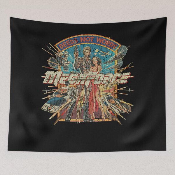 Item preview, Megaforce Deeds Not Words 1982 designed and sold by Christophna.