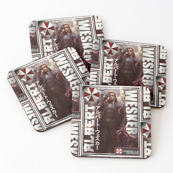Item preview, Resident Evil Albert Wesker Classic Retro Gaming Art  designed and sold by Back2Collage.