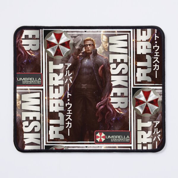 Item preview, Resident Evil Albert Wesker Classic Retro Gaming Art designed and sold by Back2Collage.