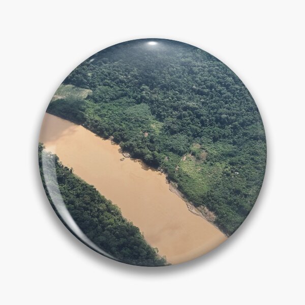 Item preview, The Magestic Amazon river view from the sky.  designed and sold by ninjapineapple.