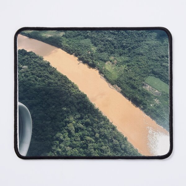 Item preview, The Magestic Amazon river view from the sky. designed and sold by ninjapineapple.
