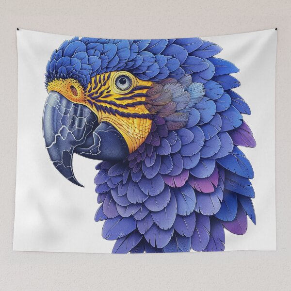 Item preview, parrot designed and sold by Stickermagician.