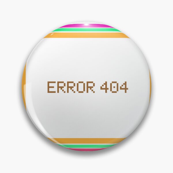 Item preview, Error 404 Retro Pixel Design | Funny Tech & Gamer Art designed and sold by ChillVibes04.