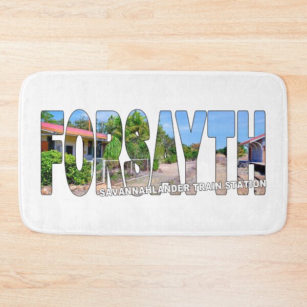 Item preview, FORSAYTH Savannahlander Train Station - Outback Queensland designed and sold by Adam Gormley.