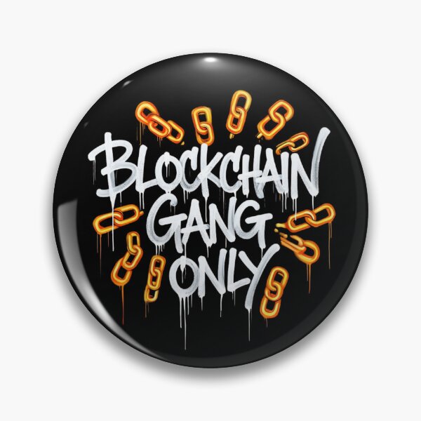 Item preview, Blockchain Gang Only Bitcoin Graffiti Streetwear designed and sold by RadDeck.