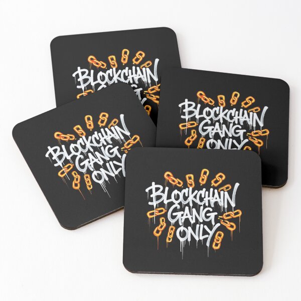 Item preview, Blockchain Gang Only Bitcoin Graffiti Streetwear designed and sold by RadDeck.