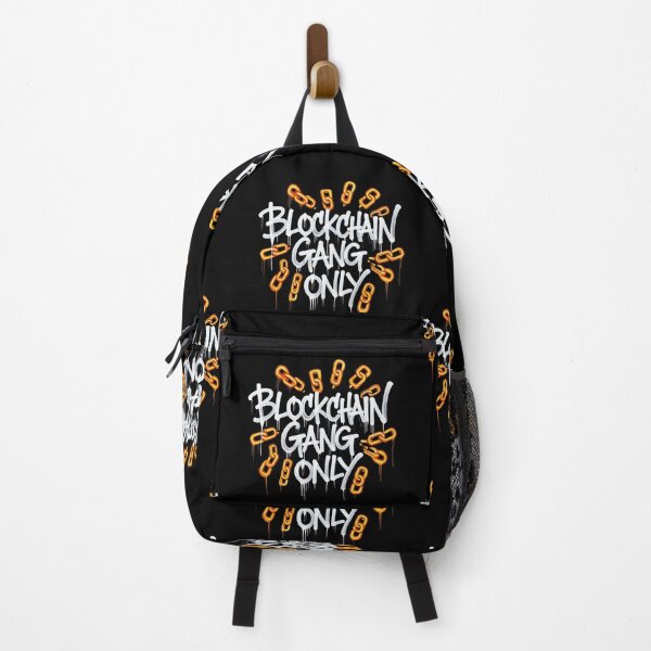 Item preview, Blockchain Gang Only Bitcoin Graffiti Streetwear designed and sold by RadDeck.
