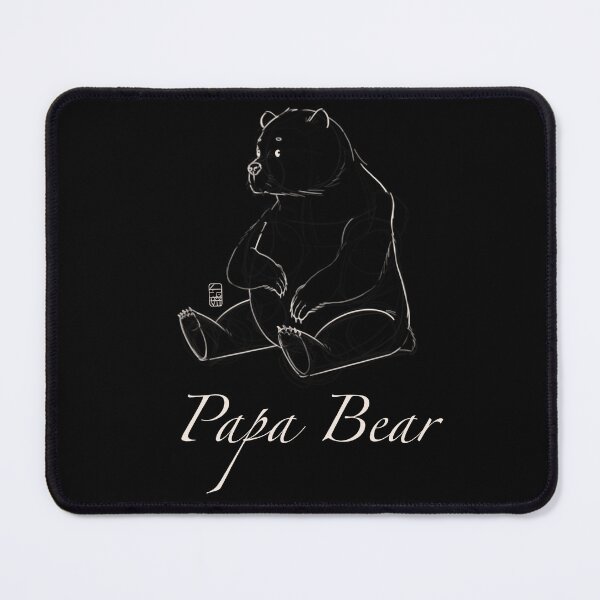 Item preview, Papa Bear sketch (White) designed and sold by JotnDraw.