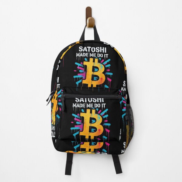 Item preview, Bitcoin Satoshi Made Me Do It Graffiti designed and sold by RadDeck.