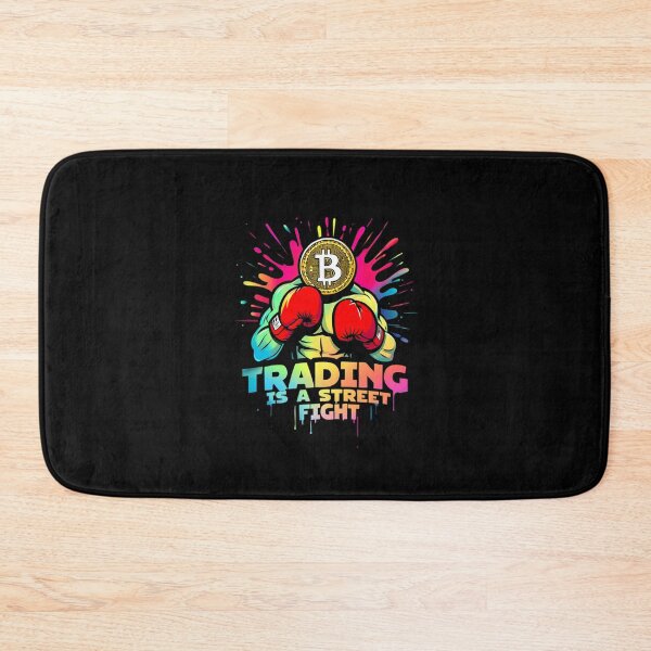 Item preview, Bitcoin Trading Is A Street Fight Graffiti designed and sold by RadDeck.