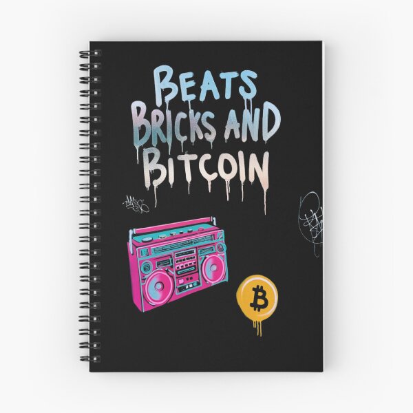 Item preview, Bitcoin Beats Bricks And Bitcoin Graffiti Design designed and sold by RadDeck.