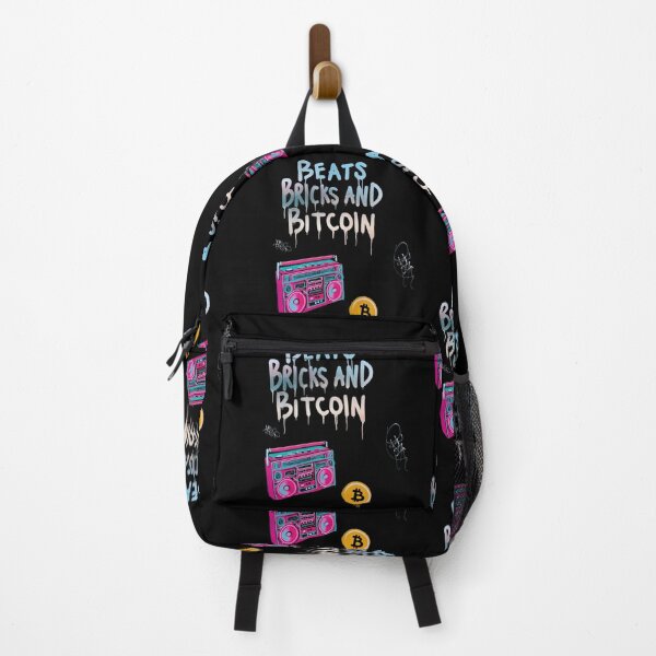Item preview, Bitcoin Beats Bricks And Bitcoin Graffiti Design designed and sold by RadDeck.