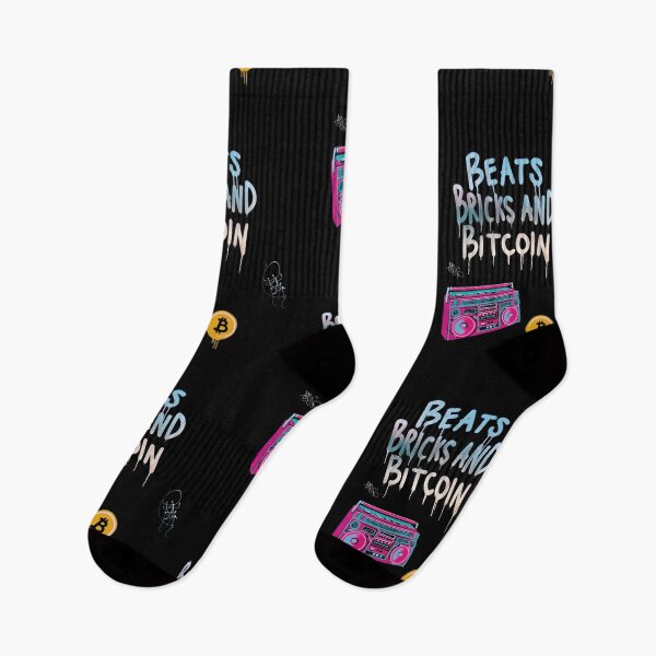Item preview, Bitcoin Beats Bricks And Bitcoin Graffiti Design designed and sold by RadDeck.