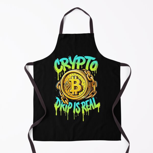 Item preview, Bitcoin Crypto Drip Is Real Graffiti Design designed and sold by RadDeck.