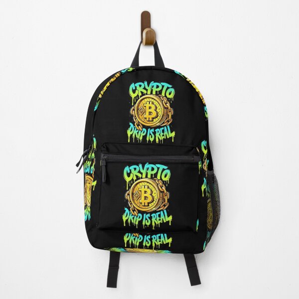 Item preview, Bitcoin Crypto Drip Is Real Graffiti Design designed and sold by RadDeck.