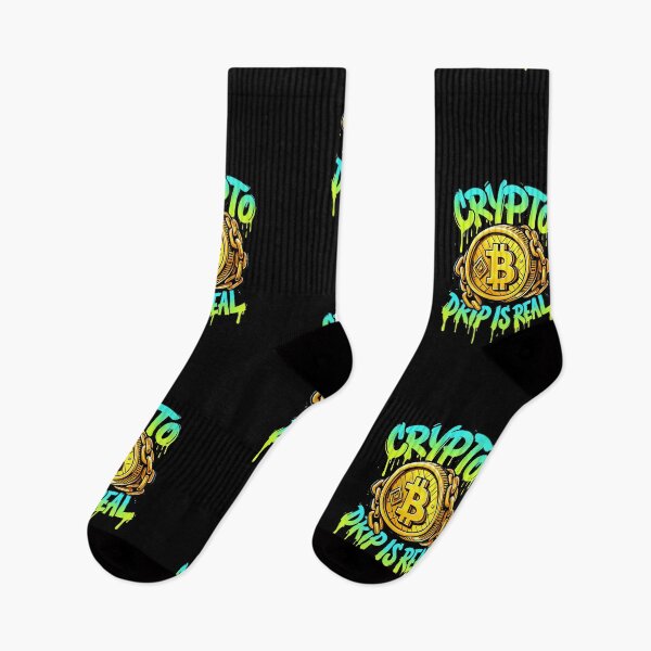 Item preview, Bitcoin Crypto Drip Is Real Graffiti Design designed and sold by RadDeck.
