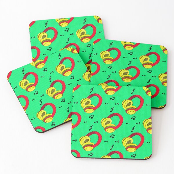 Item preview, Retro Headset Repeating Pattern designed and sold by Pugavatar.