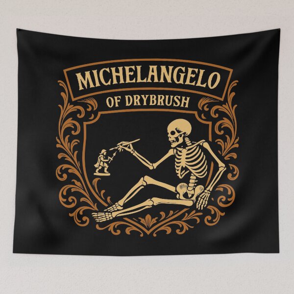 Item preview, Michelangelo of Drybrush Funny Miniature Painter designed and sold by pixeptional.