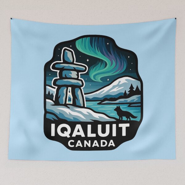 Item preview, Iqaluit, Canada — Featuring an Inukshuk designed and sold by Myra365Art.