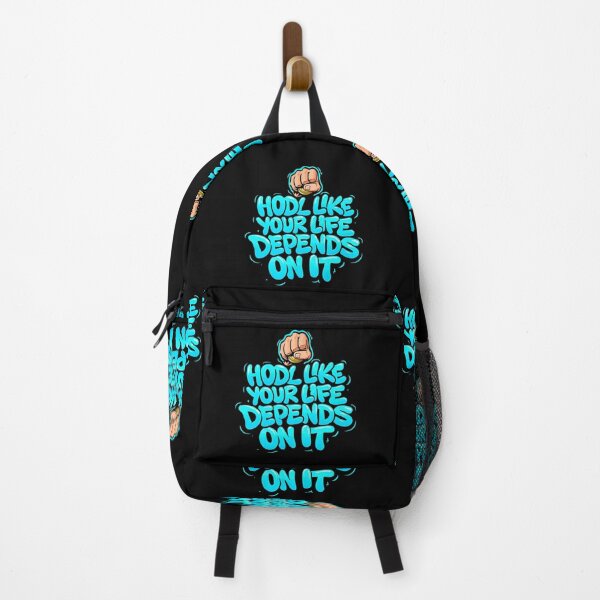 Item preview, Bitcoin Hodl Like Your Life Depends On It Sticker designed and sold by RadDeck.