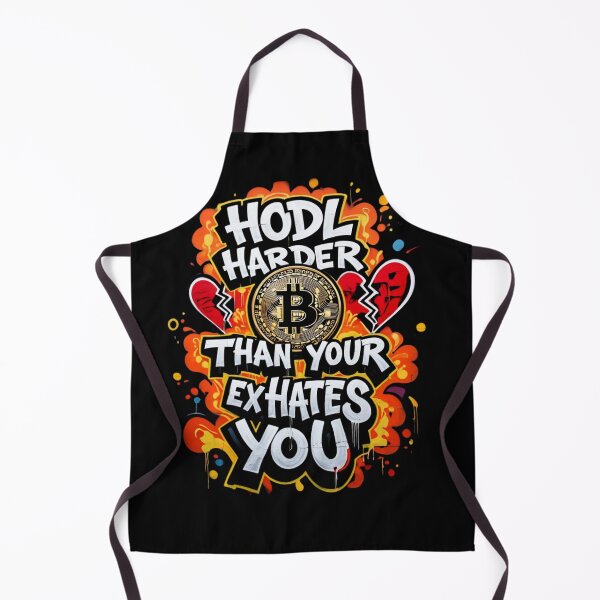 Item preview, Hodl Harder Than Your Ex Hates You Graffiti designed and sold by RadDeck.