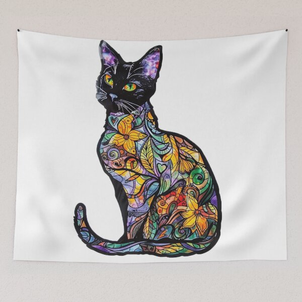 Item preview, Cute cartoon kitten designed and sold by Stickermagician.