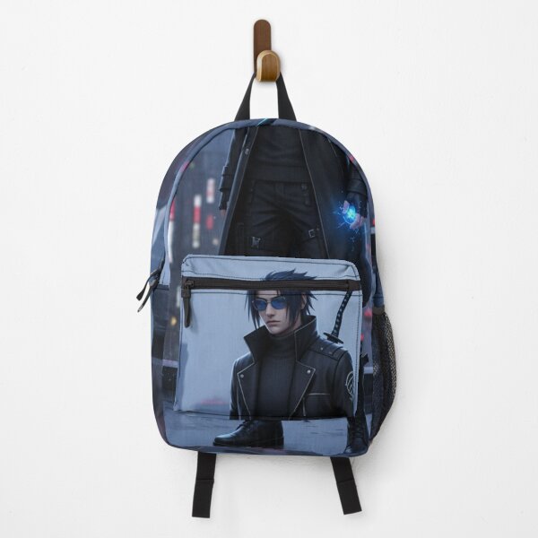 Item preview, Anime Character in a Rainy City designed and sold by DeeNewcastle.