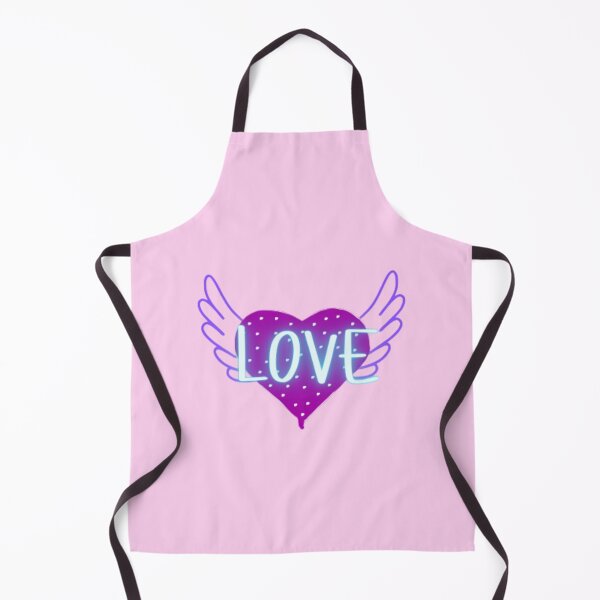 Item preview, Neon Love heart with wings designed and sold by Glow&Vibe.