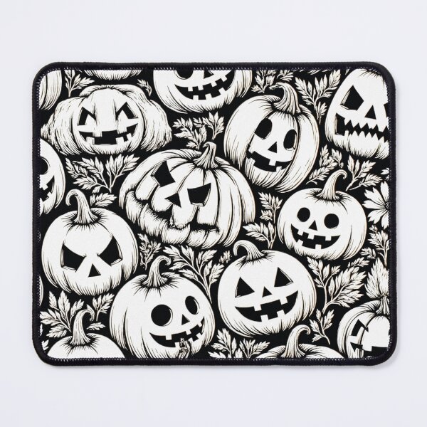 Item preview, spooky Halloween pumpkins, great pattern designed and sold by Mauswohn.