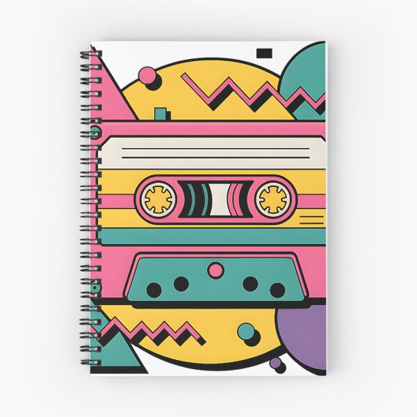 Item preview, Arte geométrico de casete retro de los 80 designed and sold by CraftStudioCo.