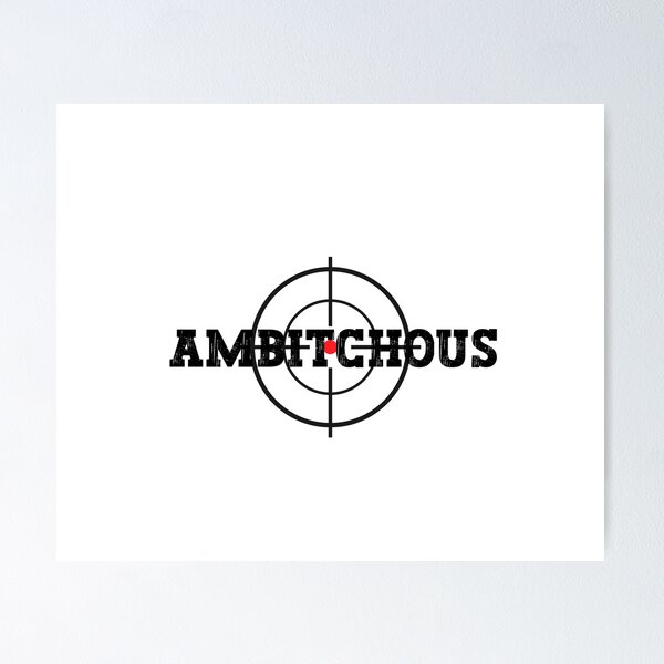 Item preview, Ambitchous designed and sold by LaughandLaugh.