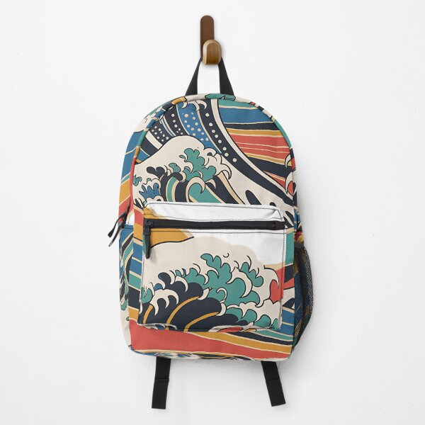 Item preview, Ocean Wave Retro Abstract Art designed and sold by CraftStudioCo.