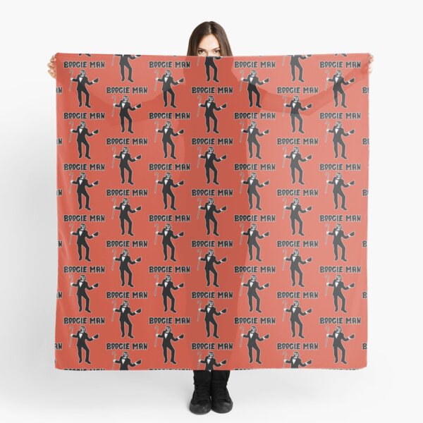 FUNNY AND SCARY T-SHIRTS! BOOGIE MAN - HYSTERICAL HORROR DANCER T-SHIRT Scarf
