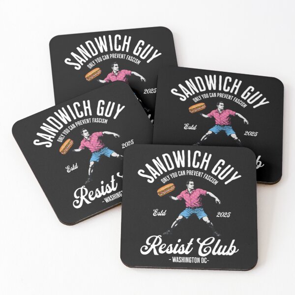 Item preview, sandwich guy - Sandwich Guy Resist Club designed and sold by HazelBergna.