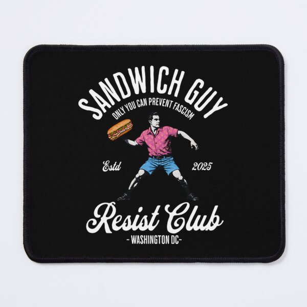Item preview, sandwich guy - Sandwich Guy Resist Club designed and sold by HazelBergna.