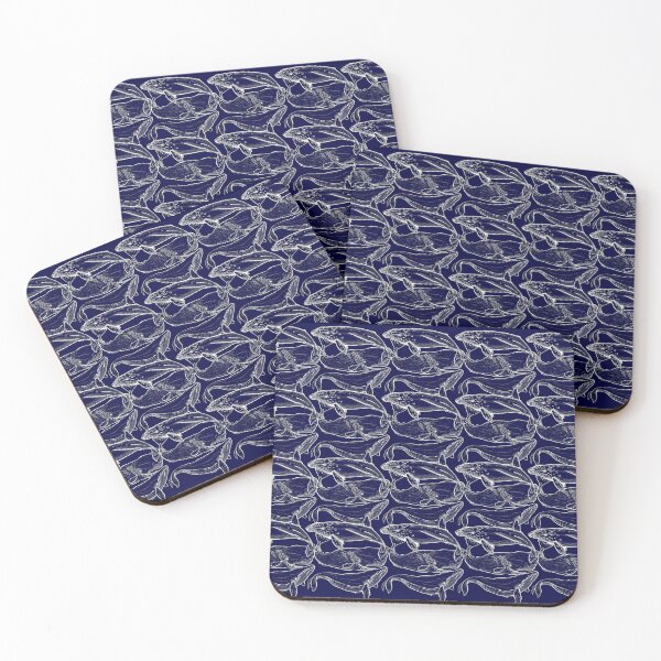 Item preview, Whale waves pattern designed and sold by Dashushka-art.