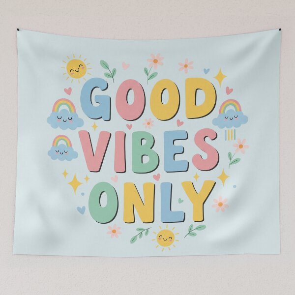 Item preview, Good Vibes Only - Illustrative and Beautiful Design designed and sold by EsenciaZen.