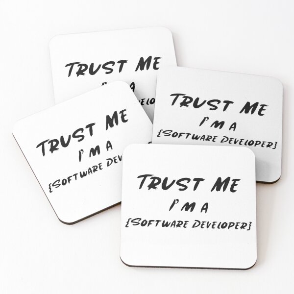Item preview, Trust Me I’m a Software Developer Funny Coding Design for Programmers designed and sold by Ani-24.