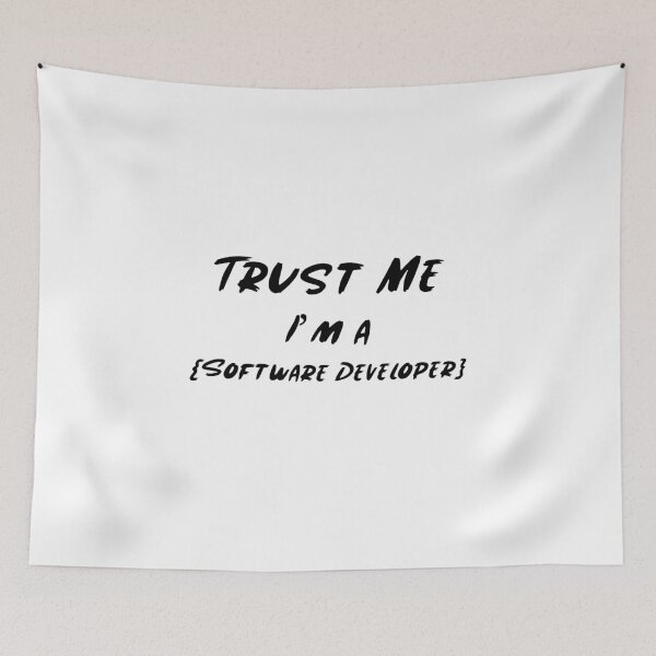 Item preview, Trust Me I’m a Software Developer Funny Coding Design for Programmers designed and sold by Ani-24.