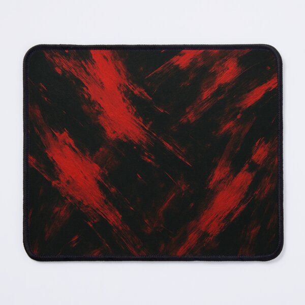Item preview, Black Red Abstract Art designed and sold by WittyUnknown.