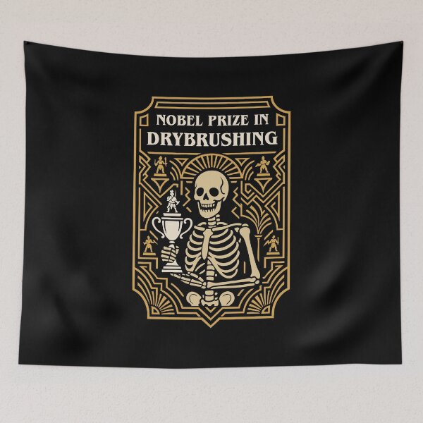 Item preview, Nobel Prize in Drybrushing Funny Miniature Painter designed and sold by pixeptional.