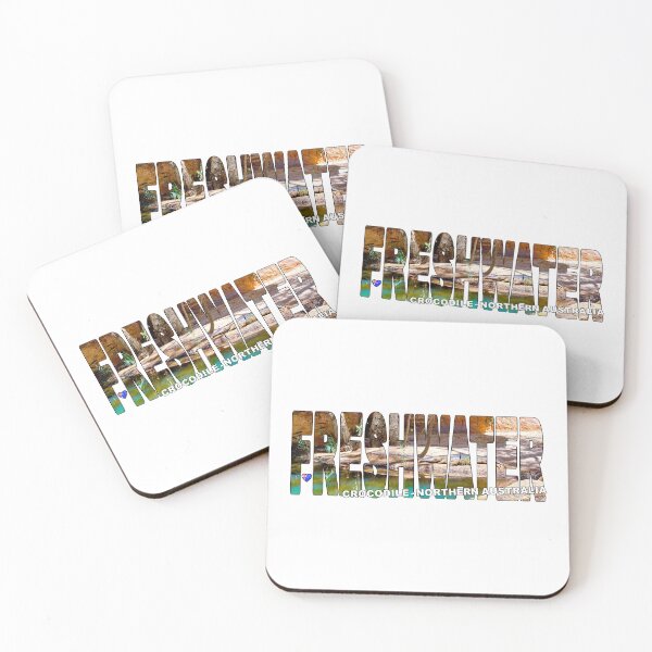 Item preview, FRESHWATER CROCODILE Northern Australia - Wild Riverbank designed and sold by Adam Gormley.
